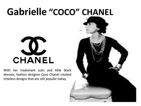 google slides coco chanel